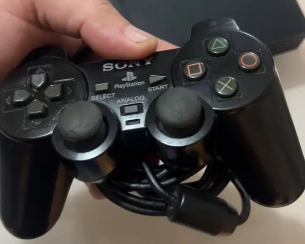 Controle de ps2 original série a impecável vendo ou troco 