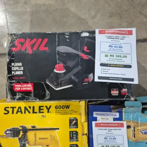 PLAINA SKILL 1555 82mm 550w 220V