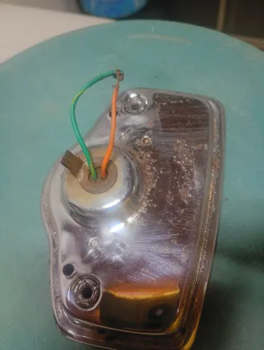 Lanterna traseira da Honda CG 82