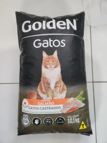 Ração pra gatos castrados golden