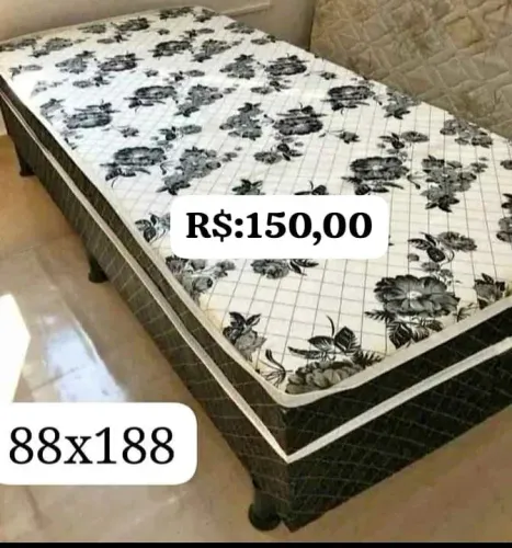 Cama de solteiro D20 nova com entrega no RJ