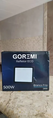 Refletor 500w Branco Frio 19,5cm x cm16,0