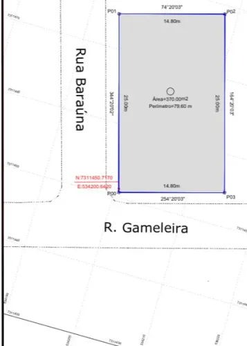 ? TERRENO PLANO DE 370 m² ? LOTE DE ESQUINA- PARQUE LIMEIRA ÁREA 6.