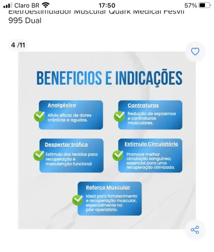 Vendo aparelho para fisioterapia