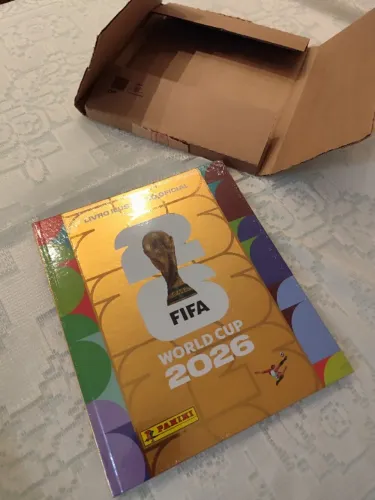 Álbum da copa capa dura Gold