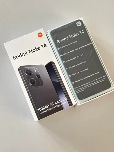Xiaomi Redmi Note 14 - 256GB | 8GB RAM | 108MP Cor Ocean Blue