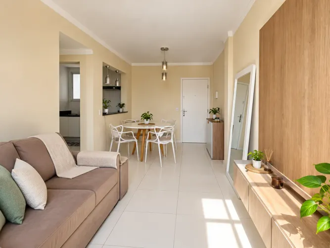 Apartamento para Locação em Votorantim, Jardim Clarice I, 3 dormitórios, 1 banheiro, 1 vag