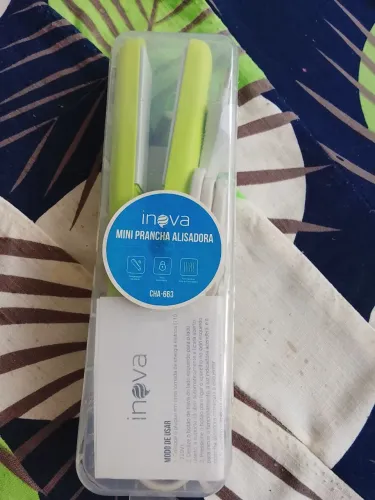 Mini prancha Alisadora de viagem 