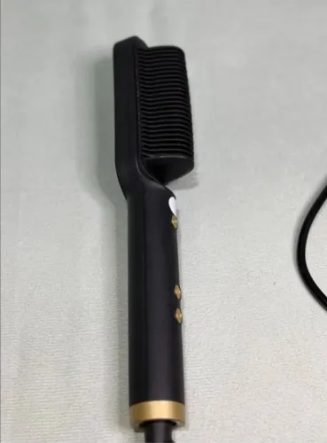 Escova Alisadora Elétrica Bivolt - Cabelos Lisos e Sem Frizz