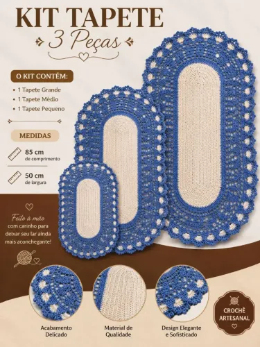 Conjunto de tapete