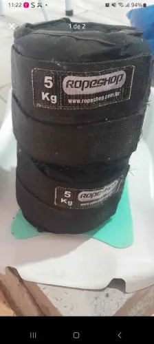 Caneleira de treino