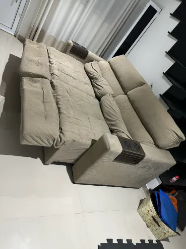 Sofá reclinável