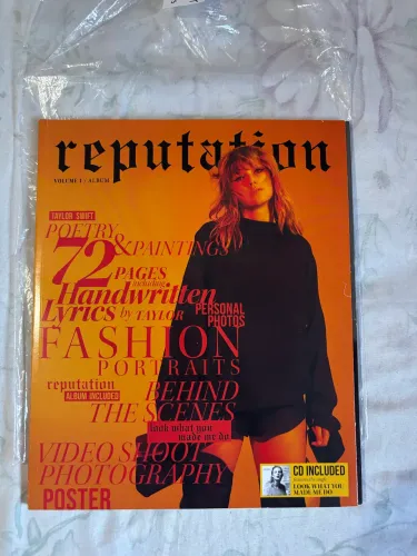Coleção Reputation volume 1 e 2 Taylor Swift 