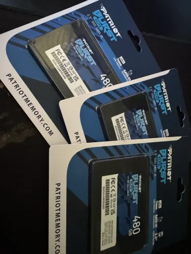 SSD 480GB PATRIOT BURSTED SATA