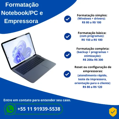 Formatação de Computadores