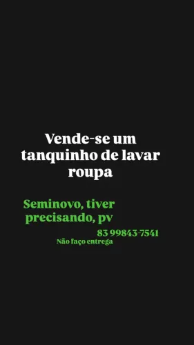 Tanquinho de lavar-roupa
