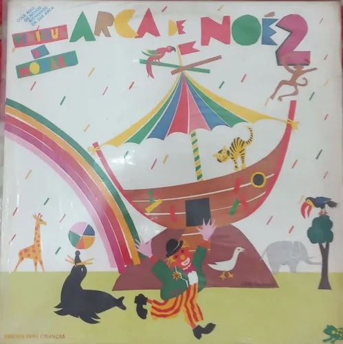 Disco Vinil Vinicius de Morais Arca de Noé 2 Vinícius para Crianças Excelente Frete Grátis