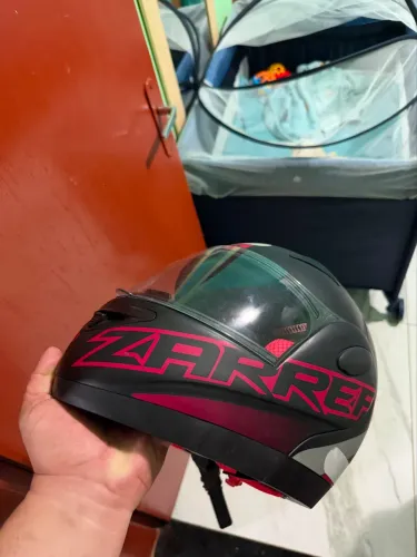 Capacete Taurus zarref V5 neon