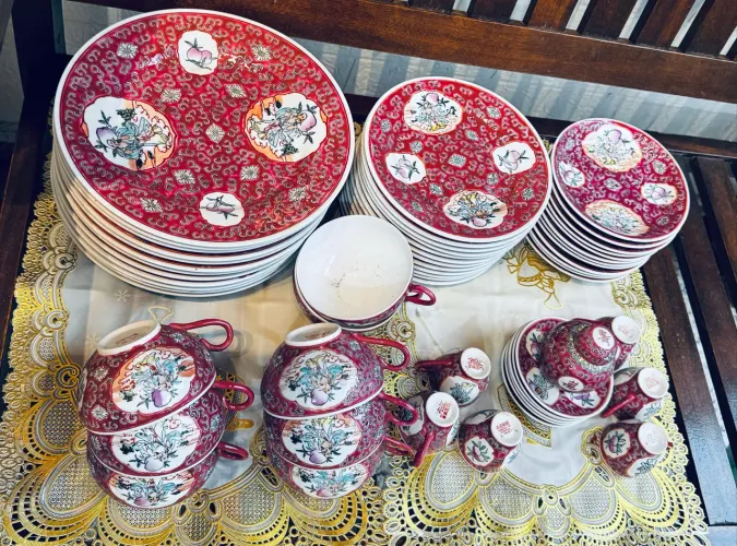 Jogo Porcelana Chinesa