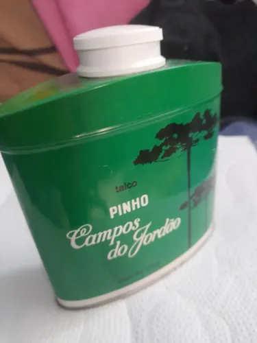 TALCO PINHO CAMPOS DO JORDÃO RETRÔ ORIGINAL SEM USO