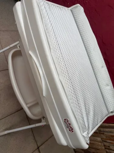 Banheira com trocador