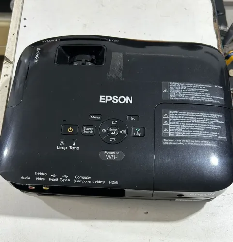 Projetor Epson PowerLite W8+