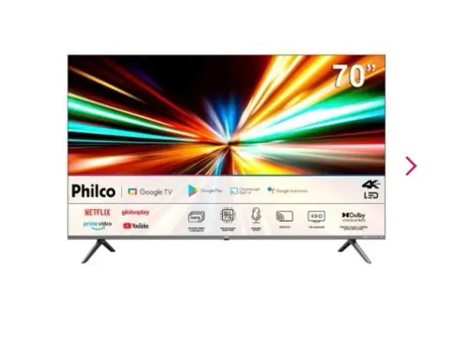Televisão Philco 70 Polegadas TV nova