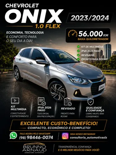 Chevrolet Onix Hatch 1.0 12V Flex Mec. 4P 2024