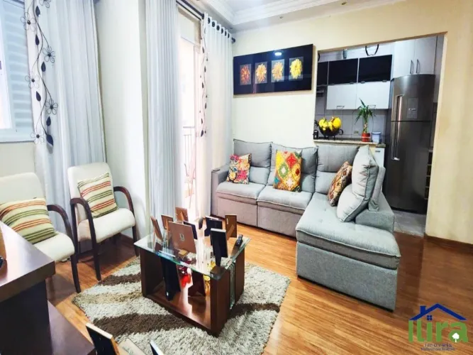 Apartamento Mobiliado de 77m² Com 2 Varandas, Ar-condicionado e 2 Vagas No Centro de Osasc