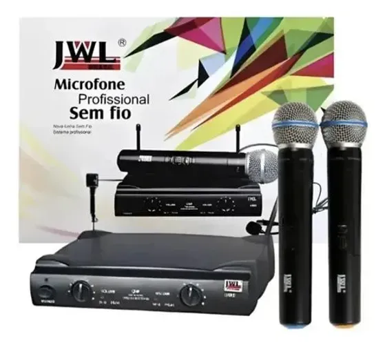 Microfone sem fio jwl U-585