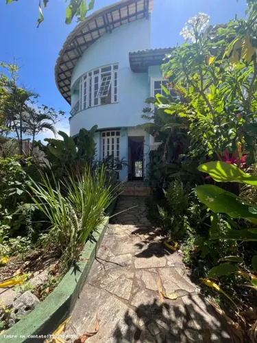 Casa para Locação em Lauro de Freitas, Vilas Do Atlântico, 4 dormitórios, 2 suítes, 5 banh