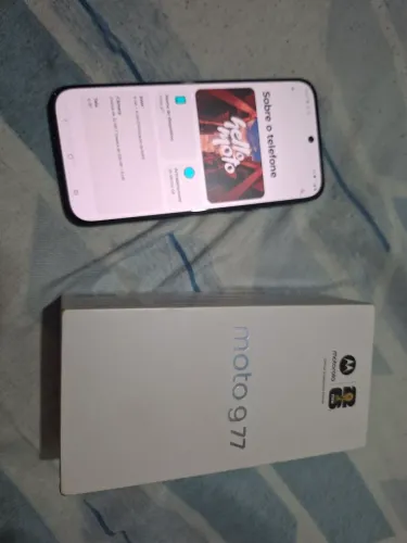 MOTO G77 NOVO COMPLETO 256GB