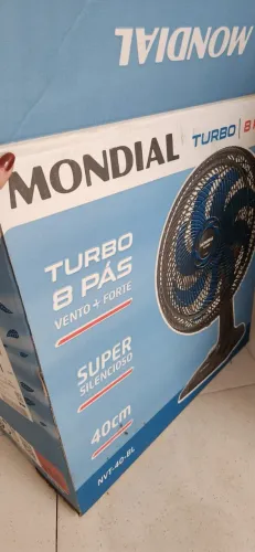 Ventilador Turbo Mondial 8 pás - 40 cm
