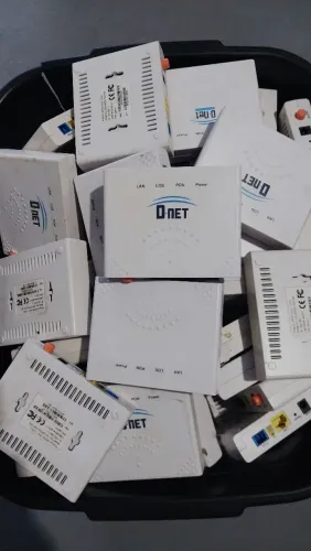 Lote com 20 und Onu Dnet Gpon Giga