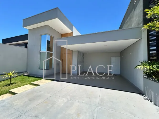 Casa para Aluguel no Residencial Villa Flora Aquarius, Marília 3 quartos, piscina e área
