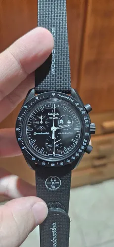 Relógio Omega x Swatch Moonswatch - Pulseira Nova