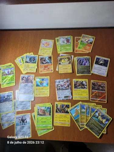 Cartas Pokémon (Magnearna EX) 150cartas holos, reverses, raras e evos completas