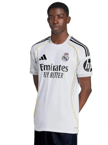 Camisa do Real Madrid I 25/26 Torcedor adidas Masculina
