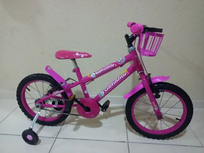 Bicicleta infantil ideal pra presente 3@6 anos aro16 aceito cartão *