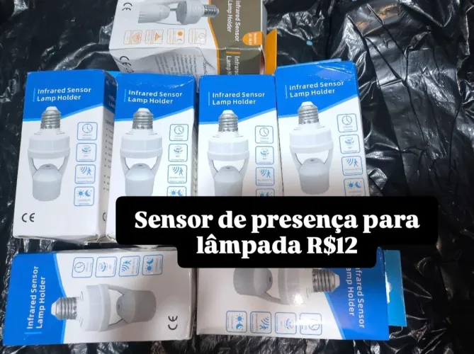 Sensor de presença para lâmpada 
