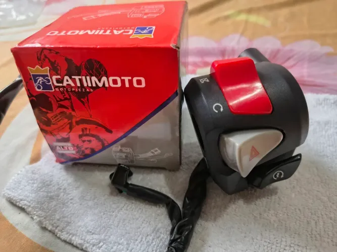 Chave De Punho Partida Com Pisca Alerta Titan Fan 150 E 160