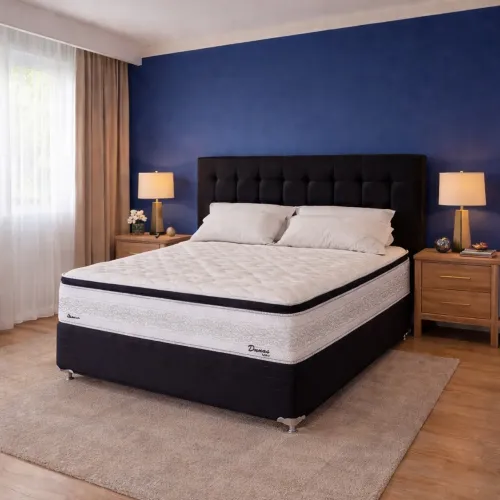 Cama Box Casal Dunas Bonno Colchões (Base + colchão com molas ensacadas)