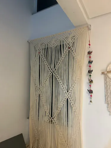 Cortina Para Portas Em Sisal Artesanal - 2,00mt X 1,00mt.