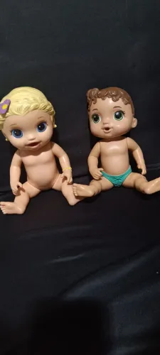 Lote 2 Bonecas Mini Baby Alive Hasbro Original
