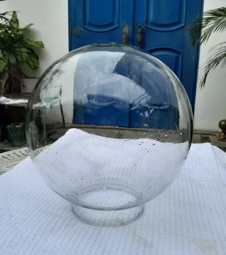 Bela Cúpula de Vidro Transparente