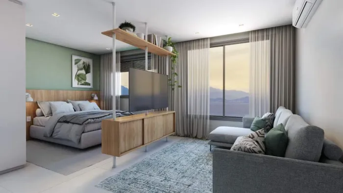 Studio à venda, 1 quarto, 1 vaga, Saco Dos Limoes - Florianópolis/SC