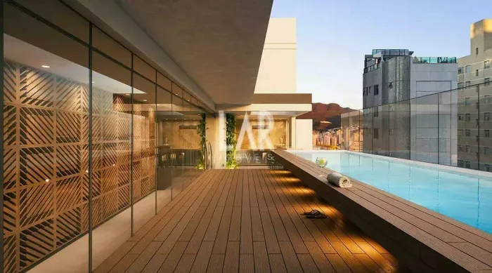 Apartamento à venda, 1 dormitório com suítes, 1 vagas, Carmo - Belo Horizonte/MG