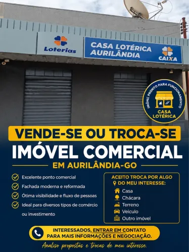 Casa lotérica em Aurilândia - Go