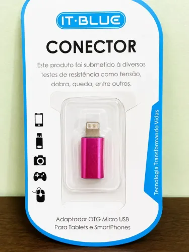 Adaptador Lightning iPhone para USB tipo C - Transfere Dados + Carregamento