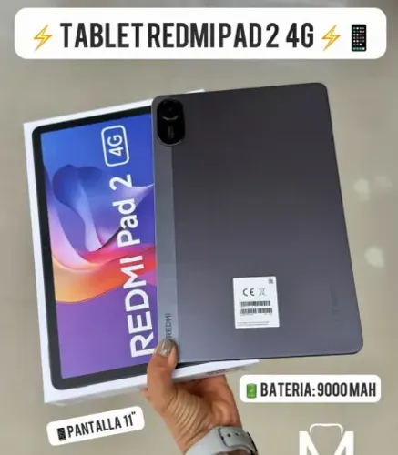 TABLET REDMI PAD 2 4g 11" - 8/256GB NOVO LACRADO!!